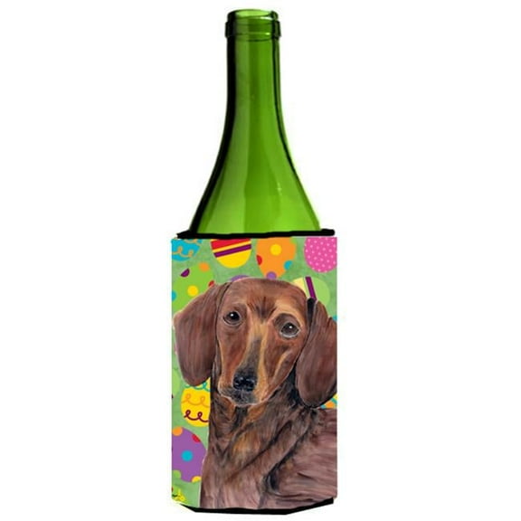 Dachshund Easter Eggtravaganza Wine Bottle  Hugger - 24 oz.