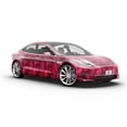 thumbnail image 6 of Rwraps Pink Pixel Fresh Raspberries Matte Vinyl Film Wrap 59in x 6in Vinyl Vehicle Car Film Sheet, 6 of 9