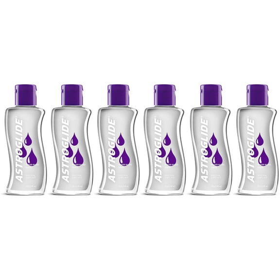 6 Pack - Astroglide Personal Lubricant & Vaginal Moisturizer, 5 oz Each