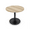 Blonde Surfside Ash, variant on 2 Person Small Round Table Tulip Base 34" Pedestal Meeting Room Table