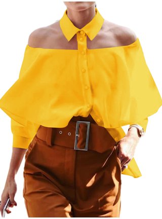 Off Shoulder Ruffle Tops