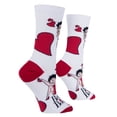 thumbnail image 3 of Cool Socks, Betty Boop, Womens Crew Length, Funny Graphic Print- Large, 3 of 6