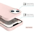 thumbnail image 5 of Sumao Designed for iPhone 13 Case, Silicone Shockproof Slim Thin Phone Case (Pink), 5 of 10