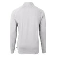 thumbnail image 3 of Men's Cutter & Buck Heather Gray Las Vegas Raiders Big & Tall Adapt Eco Raglan Quarter-Zip Jacket, 3 of 3