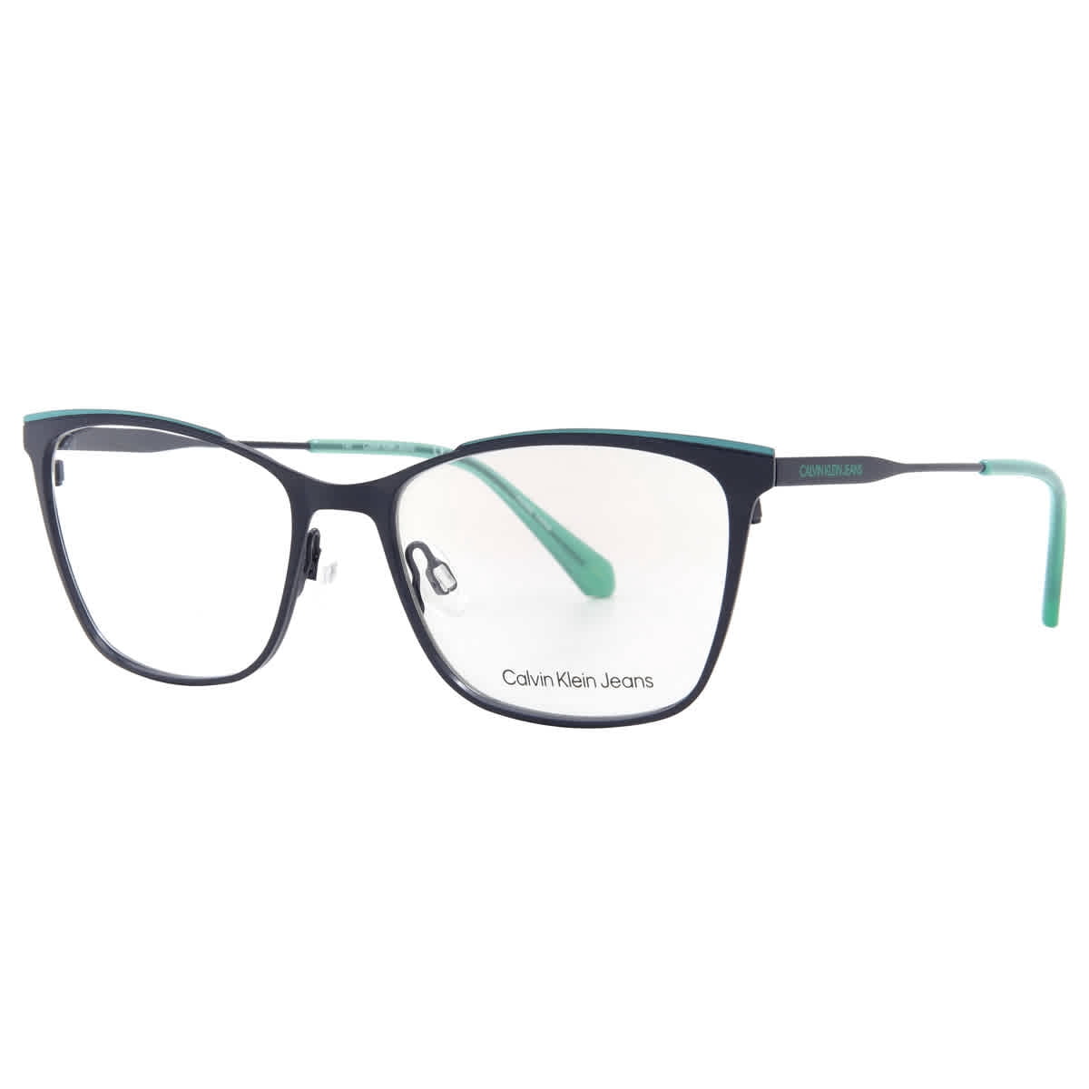 Calvin Klein Demo Rectangular Ladies Eyeglasses CKJ19523 006  display picture 1