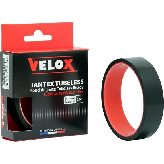 Velox Jantex Tubeless Rim Tape, Black, 23mm x 10 meters