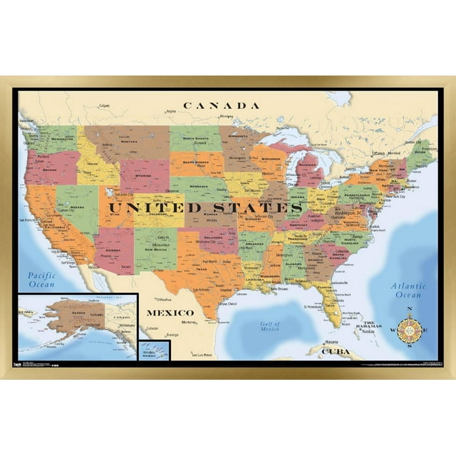 Carte - États-Unis