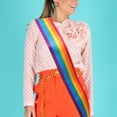 thumbnail image 6 of said LGBT Rainbow Sash Rainbow Shoulder Belt Pride Accessory Party Rainbow Sash Supply, 6 of 7