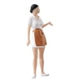 thumbnail image 4 of 1/64 figura de gente pequeña escena de cocina miniatura Mini figurita muñeca para modelo de arquitectura diseños de modelo de construcción, 4 of 9