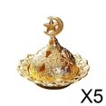 thumbnail image 1 of Quemador de incienso árabe,Quemador cónico de incienso árabe de Oriente Medio,Quemador de incienso Quemador de incienso árabe antiguo,Candelabro artístico decorativo con soporte para, 1 of 10