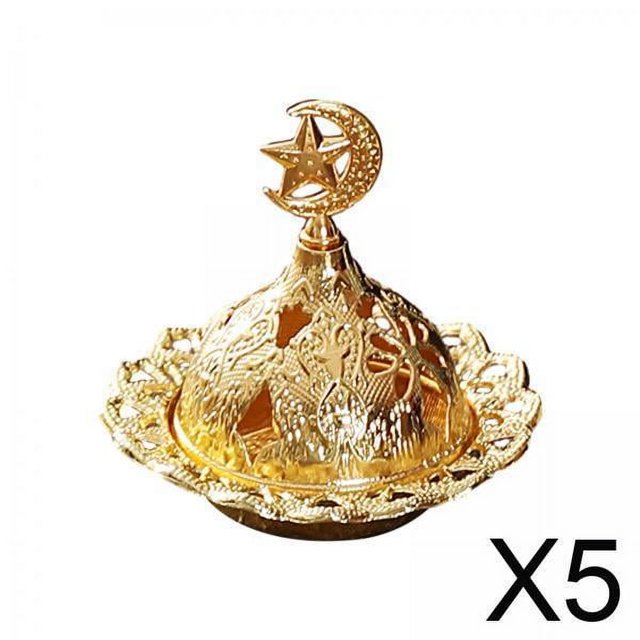 Quemador de incienso árabe,Quemador cónico de incienso árabe de Oriente Medio,Quemador de incienso Quemador de incienso árabe antiguo,Candelabro artístico decorativo con soporte para