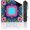 Color4, variant on 31.5" x 31.5" Mahjong Mat for Table Vibrant Tropical Floral Pink Blue Green Leaves Central Decorative Non-Slip Noise-Reducing Game Mat for Mahjong Poker Dominoes Board Games