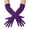 Purple, variant on MEICHEN Gloves for Delicate Ladies Fashion Men's and Women's Spandex Costume Gloves 18" Length Stretchy Halloween Cosplay Long Opera Gloves Winter Accessories Pink