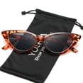 thumbnail image 2 of Gafas de sol YOSHYA retro vintage con forma estrecha de ojo de gato para mujer, 2 of 6