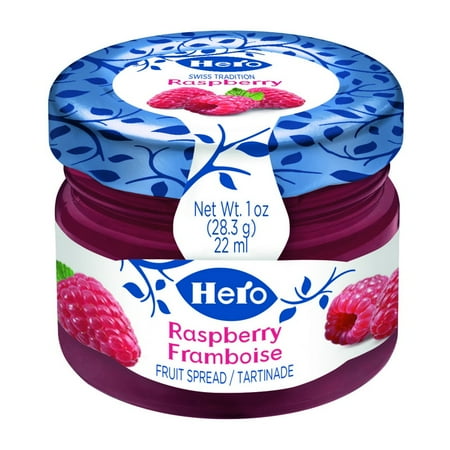 (Price/Pack)Hero 2805.209 Raspberry Minijar Fruit Spread 72-1 Ounce
