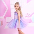 thumbnail image 6 of Rggeeun Toddler Sparkly Tutu Dress For Girls Party Gown Fairy Sea Themed Ballet Recital Dresses With Sequin Appliques For Pageants Festive Events And Stage Performances Breathable O-Neck Sundress, 6 of 6