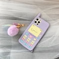 thumbnail image 1 of Bonita funda de teléfono rosa con corazón de amor para niña, carcasa trasera de silicona suave para iphone 14pro Max, 12, 11, 13pro Max, XR, XS Max, 7, 8Plus, Se qiuyongming unisex, 1 of 2
