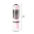 thumbnail image 4 of 2.5*9.4 Inch 300ml Outdoor Dog Water Bottle Dispenser - Leak Proof Water Bottle for Dogs On The Go with Food Container Multifunctional Travel Dog Water Bottle, 4 of 9
