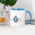 thumbnail image 3 of CafePress - Penguin Mugs - 11 oz Ceramic Mug - Novelty Coffee Tea Cup, 3 of 4
