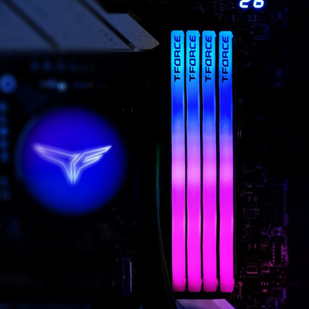 Teamgroup T-Force Delta Rgb Ddr5 Ram 64Gb (2X32Gb) 6000Mhz Pc5