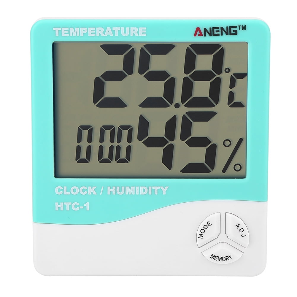 OTVIAP HTC1 LCD Digital Thermometer Hygrometer Indoor Temperature