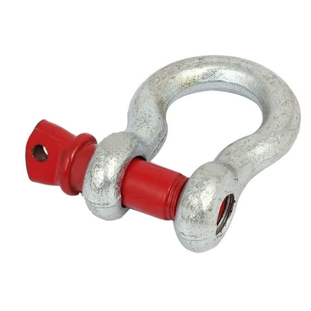 

1/2-inch Dia Ring Bar 2T Metal Bow Shape Rigging Shackle Wire Rope Fastener