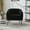 Black, variant on Kepooman 29.9" Modern Accent Chair with Metal Legs and Channel Tufted, Reading Chair with Modern Upholstered Chenille for Bedroom, Living Room, Reception, Study Room, Office, Black