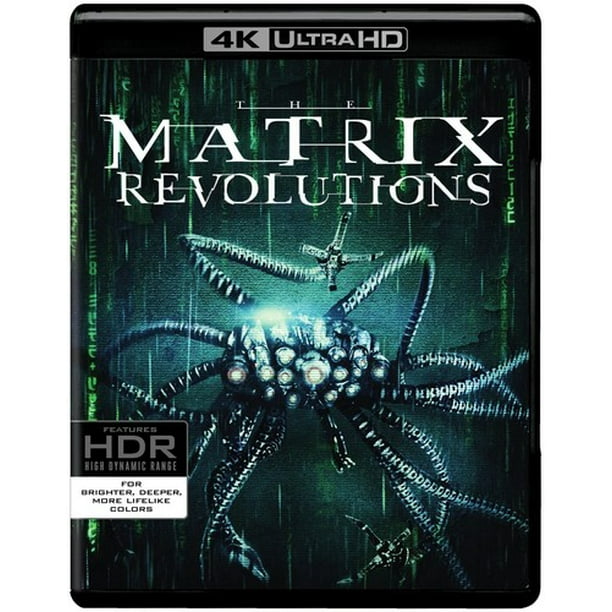 The Matrix Revolutions 4k Ultra Hd Blu Ray Digital Copy Walmart Com