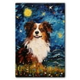 thumbnail image 4 of Miniature American Shepherd Canvas Wall Art Colorful Pet Canvas Oil Painting Canvas Print Street Art Farmhouse Cattle Modern Artwork Living Bedroom Bathroom Home Office Decor, 4 of 4
