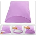 thumbnail image 5 of PiccoCasa Egyptian Cotton Pillowcases, Envelope Pillow Covers, Jumbo Lilac 1, 5 of 7