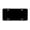 Black, variant on DMSE Blank License Plate, 0.025 Thickness, 0.5mm - US and Canada Size 12x6, Aluminium Vanity License Plate for Design Work, Custom Car Tag (Blue)
