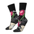 thumbnail image 2 of Invader Zim Animation Adult Socks Breathable Cozy Soft Crew Socks Novelty Casual Calf Stockings For Men Women, 2 of 8