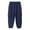 Dark Blue, variant on CPNG Toddler Boys Solid Color Cargo Jogger Pants with Elastic Hem Sweatpants Kids with Multi Pocket Twill Teenage Relaxed School Casual Trousers