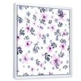 thumbnail image 3 of Designart 'Petals and Pink Flowers' Traditional Framed Canvas Wall Art Print, 3 of 5