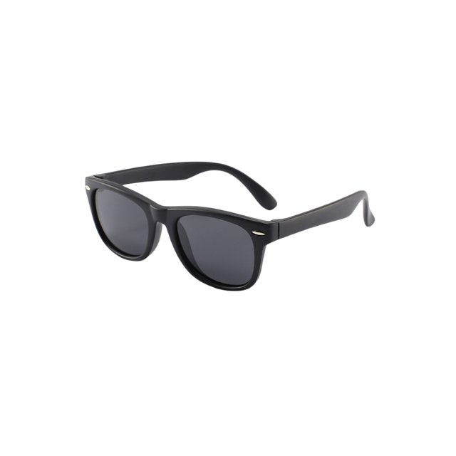 Honganda Lunettes de Soleil Légères pour Enfants, Forme Ronde Patchwork pour Garçons et Filles