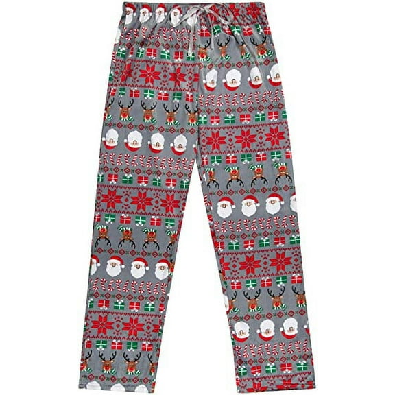 North 15 Women's Super Soft Holiday Print Pajama Pants-L1315-Des6-S