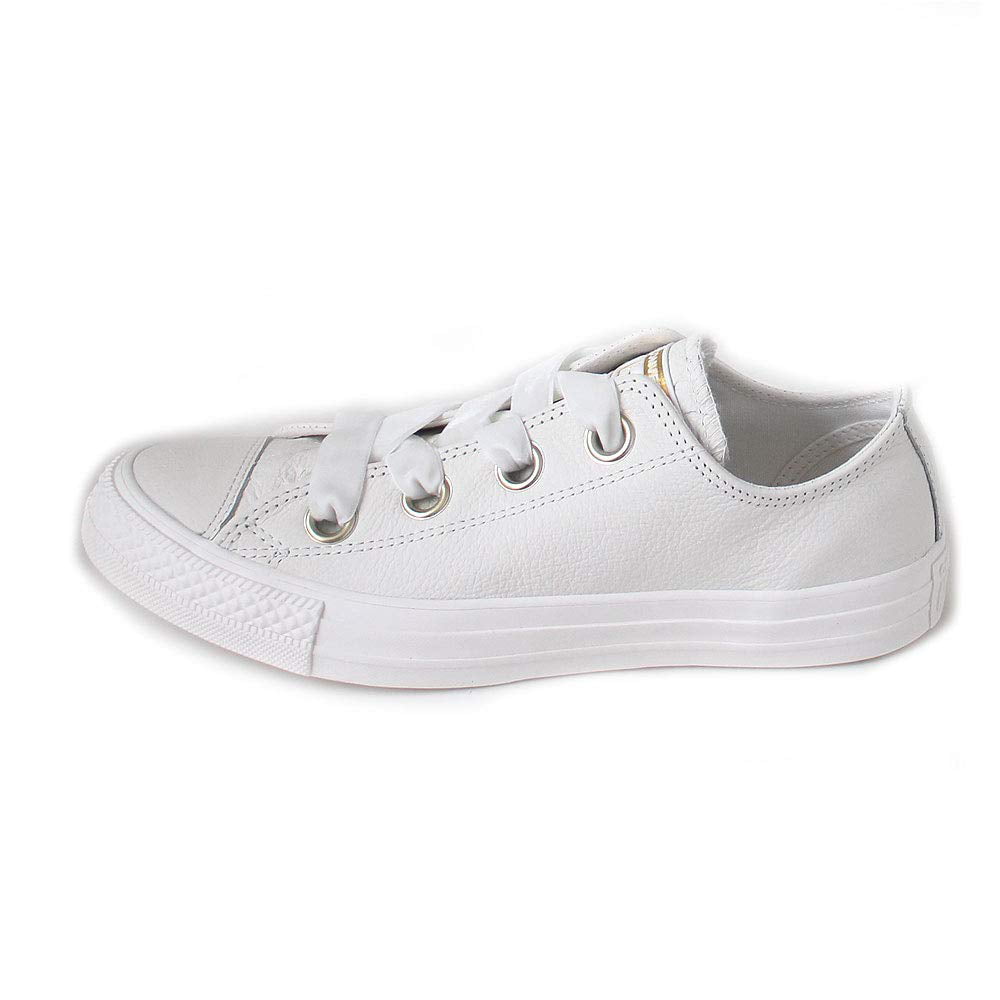 converse white all star big eyelets ox trainers