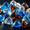 Caribbean Blue+crystal Ice+amber-1 inch, 10 Pounds, variant on 10 Pounds Blended Fire Glfor Fireplace Pit & Lanscaping - 1 Inch High Luster Rocks With Mixed Colors (cobalt Blue++crystal Ice+caribbean Blue) (pack Of 2)