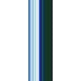 thumbnail image 2 of Grayscale 7x14 White Modern Wood Framed Museum Art Print Titled - Stripe Totem V, 2 of 4