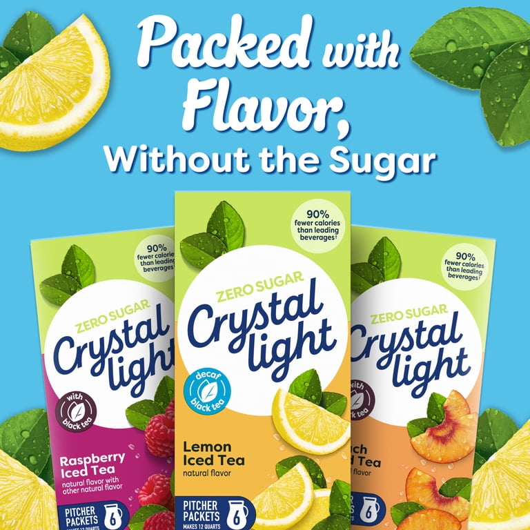 ★trai nguyen quangVitamix Crystal Light Lemon Iced Tea Naturally Flavored Powdered Drink Mix