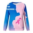 thumbnail image 5 of Bovemsi Womens Sweatshirts Love & Strength: Women's Breast Cancer Support Sweatshirt Graphic Sweatshirts, 5 of 5