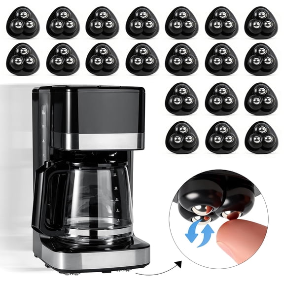16 Pcs Small Appliance Rollers & Furniture Sliders, Appliance Caster ...