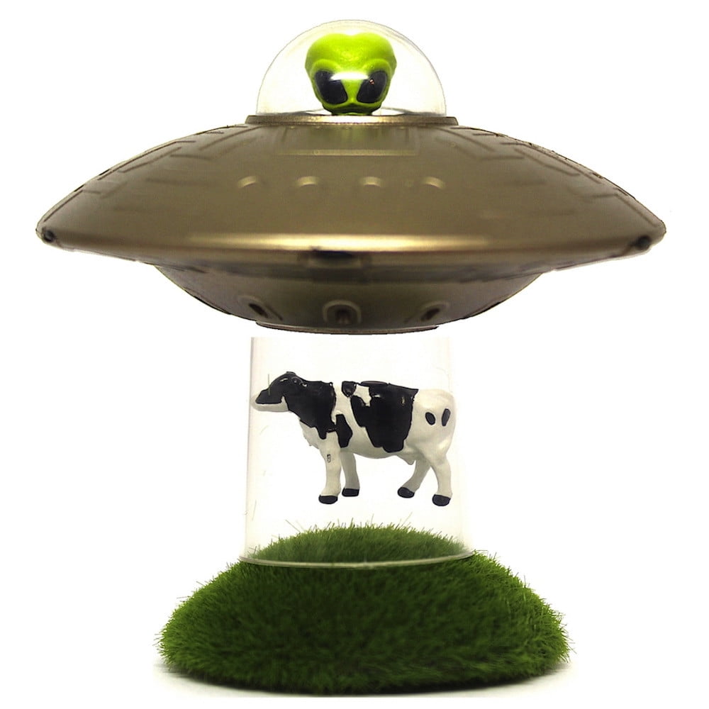 UFO Cow Abduction Set with Lights &amp; Sounds Miniature Editons 3&quot; |  Walmart Canada