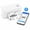 White, variant on Meponn 4"x6" Bluetooth Label Printer, Thermal Printer Support 1.18"-4.1" Wide Labels for Shipping Packages, Compatible with Windows, Smartphone