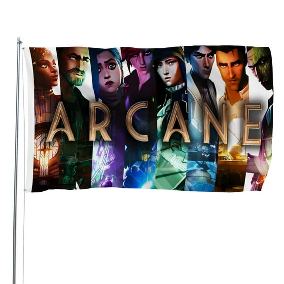 Flags for Arcane Decorations for Home, Outside, Indoor Outdoor Flag, House Flag Party Funny Gift Banner 3×5 FT