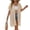 Beige, variant on Women's Summer Crochet Lightweight Cardigan Long Sleeve Boho Loose Fit Open Front Sweater Tops White