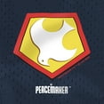 thumbnail image 5 of Peacemaker Symbol Mens Lined Mesh Shorts, Navy, X-Large, 5 of 6