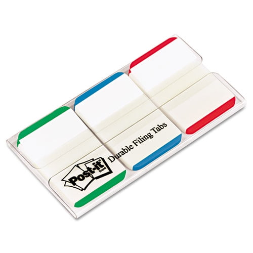 1" Lined Tabs, 1/5-Cut, Lined, Assorted Colors, 1" Wide, 66/Pack | Bundle of 10 Packs