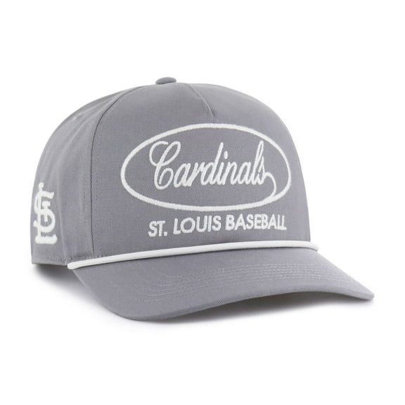 Men's '47 Gray St. Louis Cardinals Foundational Hitch Adjustable Hat