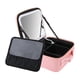 thumbnail image 1 of Estuche de maquillaje de viaje con espejo y luces, bolso cosmético portátil, exquisito Rosa, 1 of 9